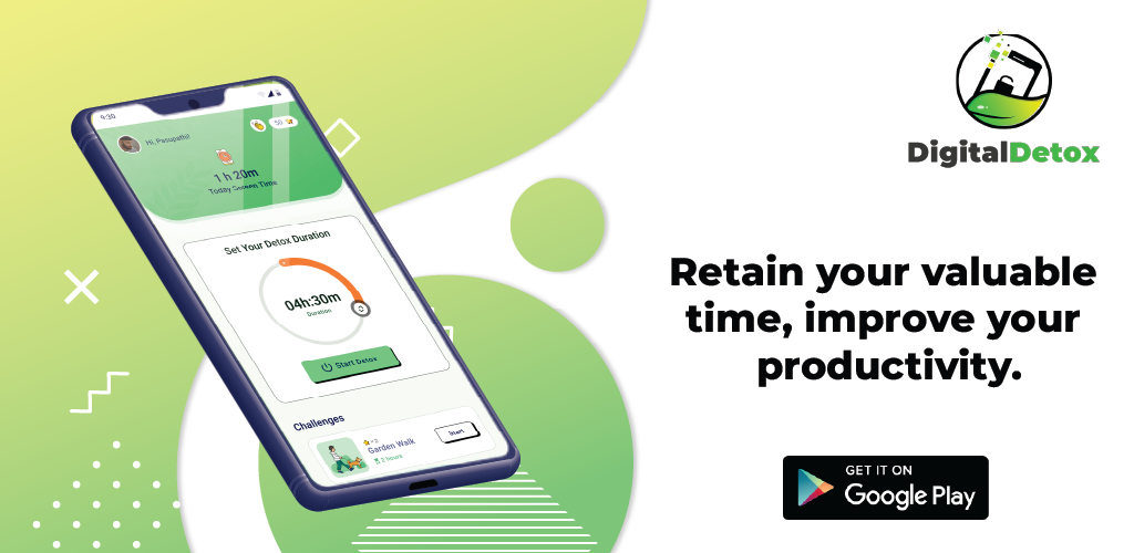 Detoxify Digital Detox App Banner